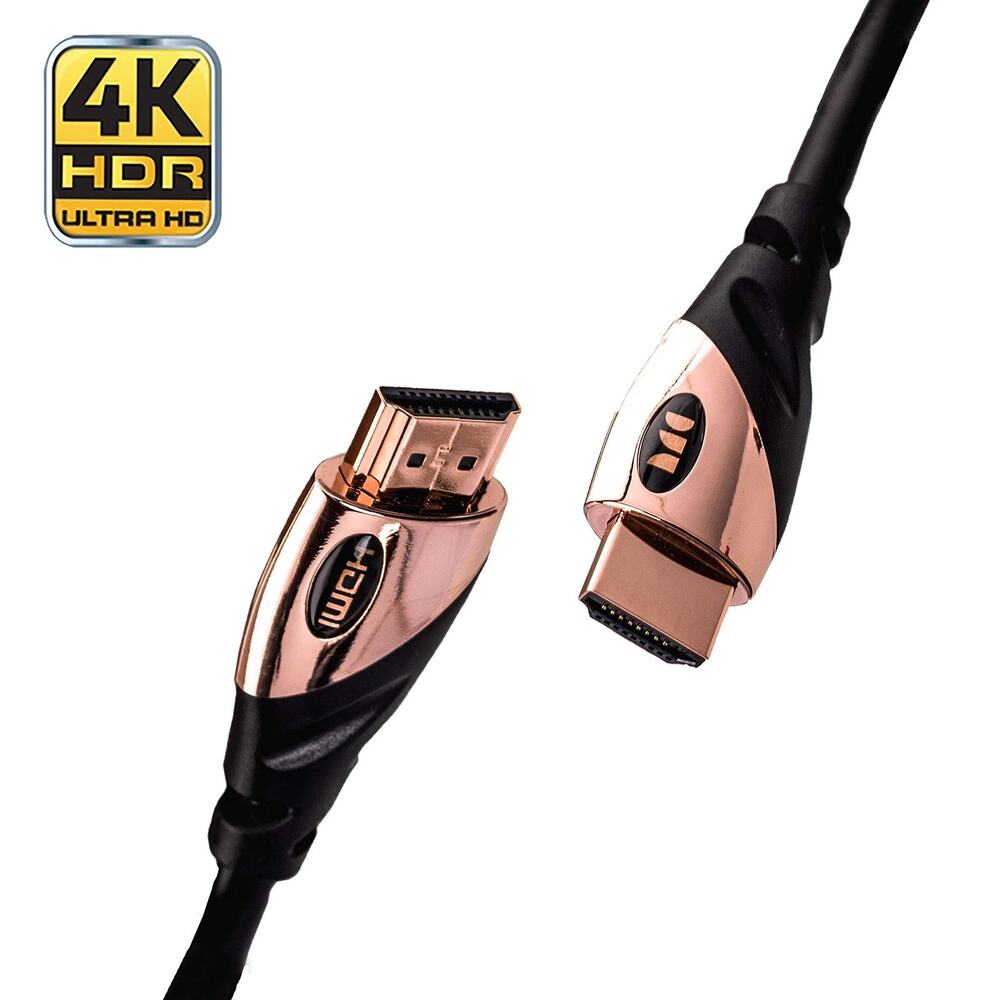 Monster HDMI Cable 8ft 4K Ultra Hd With Ethernet Cord 60/120 Hz